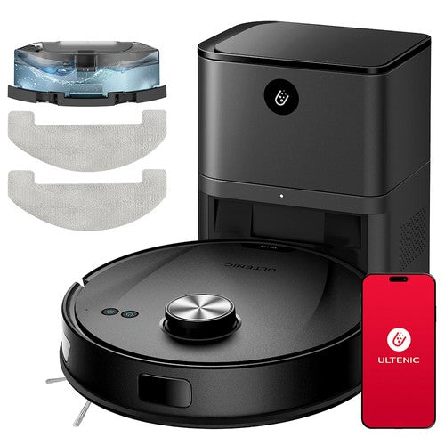 Aspirateur robot Ultenic T10 Lite avec navigation LiDAR, 4 500 Pa Aspirateur robot Ultenic T10 Lite avec navigation LiDAR, 4 500 Pa